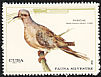 Mourning Dove Zenaida macroura  1970 Wildlife 7v set