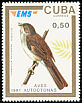 Cuban Solitaire Myadestes elisabeth  1991 Express mail, birds 