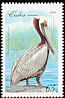 Brown Pelican Pelecanus occidentalis  1994 Caribbean animals 6v set