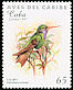 Blue-throated Sapphire Chlorestes eliciae  1997 Birds of the Caribbean 