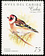 European Goldfinch Carduelis carduelis  1997 Birds of the Caribbean 