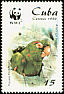 Cuban Parakeet Psittacara euops  1998 WWF 