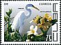 Great Egret Ardea alba  2011 Flora and fauna 6v set