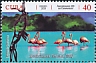 American Flamingo Phoenicopterus ruber  2019 Cienfuegos 4v set