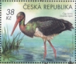 Black Stork Ciconia nigra  2023 Podyji national park 4v sheet