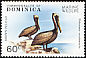Brown Pelican Pelecanus occidentalis  1979 Marine wildlife 6v set