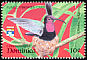 Purple-throated Carib Eulampis jugularis  1992 Genova 92, Hummingbirds 