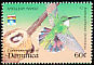 Antillean Mango Anthracothorax dominicus  1992 Genova 92, Hummingbirds 