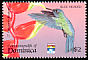 Blue-headed Hummingbird Riccordia bicolor  1992 Genova 92, Hummingbirds 