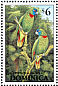Red-necked Amazon Amazona arausiaca  1993 Birds  MS
