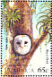 American Barn Owl Tyto furcata  1995 Birds Sheet