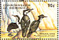 King Shag Leucocarbo albiventer  1998 Seabirds of the world Sheet