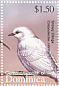 Snowy Cotinga Carpodectes nitidus  2002 Birds Sheet