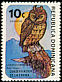 Stygian Owl Asio stygius  1984 Protection of wildlife 4v set
