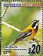 Hispaniolan Spindalis Spindalis dominicensis  2012 Endemic birds Sheet