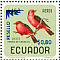 Scarlet Tanager Piranga olivacea  1967 Surcharge on 1966.01 