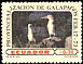 Blue-footed Booby Sula nebouxii  1973 Galapagos Islands 