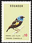 Blue-necked Tanager Stilpnia cyanicollis  1973 Birds 
