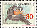 Magnificent Frigatebird Fregata magnificens  1986 Galapagos Islands 7v set