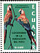 Red-and-green Macaw Ara chloropterus  1999 Puyo 100th anniversary 2v set