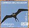 Magnificent Frigatebird Fregata magnificens  2013 Galapagos 8v booklet, sa