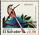 Scissor-tailed Flycatcher Tyrannus forficatus  1996 Migratory birds Strip