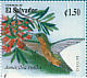 Cinnamon Hummingbird Amazilia rutila  1998 Hummingbirds Sheet