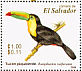 Keel-billed Toucan Ramphastos sulfuratus  2006 Fauna and flora 2x10v sheet