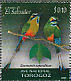 Turquoise-browed Motmot Eumomota superciliosa  2009 National symbols 8v sheet