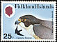 Peregrine Falcon Falco peregrinus  1980 Birds of prey 