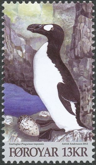 Great Auk stamps images