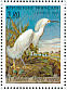 Snowy Egret Egretta thula  1995 Audubon Sheet, p 13Â¼