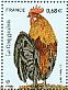 Red Junglefowl Gallus gallus  2015 French cocks 4v sheet