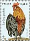 Red Junglefowl Gallus gallus  2015 French cocks 2v sheet