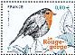 European Robin Erithacus rubecula  2018 Birds of our gardens Sheet