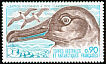 Light-mantled Albatross Phoebetria palpebrata  1977 Antarctic fauna 3v set