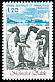 Adelie Penguin Pygoscelis adeliae  1980 Antarctic fauna 5v set