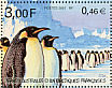Emperor Penguin Aptenodytes forsteri  2001 Antarctic fauna 4v sheet