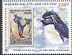 Southern Rockhopper Penguin Eudyptes chrysocome  2016 Philatelic history of TAAF 