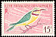 Little Bee-eater Merops pusillus  1960 Definitives 