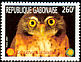 Red-chested Owlet Glaucidium tephronotum  2004 Biodiversity protection 4v set