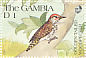 Golden-tailed Woodpecker Campethera abingoni  1991 Wildlife 16v sheet