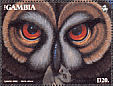 Tawny Owl Strix aluco  1993 African birds of prey  MS MS