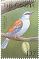 European Roller Coracias garrulus  2000 Birds of the tropics Sheet