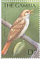 Common Nightingale Luscinia megarhynchos  2000 Birds of the tropics Sheet