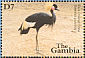 Black Crowned Crane Balearica pavonina  2001 Bird photographs Sheet