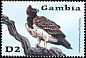 Martial Eagle Polemaetus bellicosus  2001 A wildlife paradise 4v set