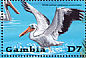 Great White Pelican Pelecanus onocrotalus  2001 A wildlife paradise 6v sheet