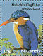 Malachite Kingfisher Corythornis cristatus  2009 Birds of Gambia Sheet