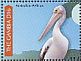Australian Pelican Pelecanus conspicillatus  2011 Birds of the world Sheet